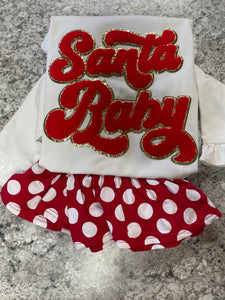 Santa Baby Ruffle Set (cutie)